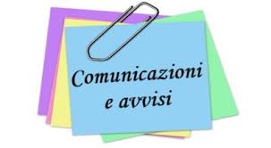 Comunicazioni e avvisi